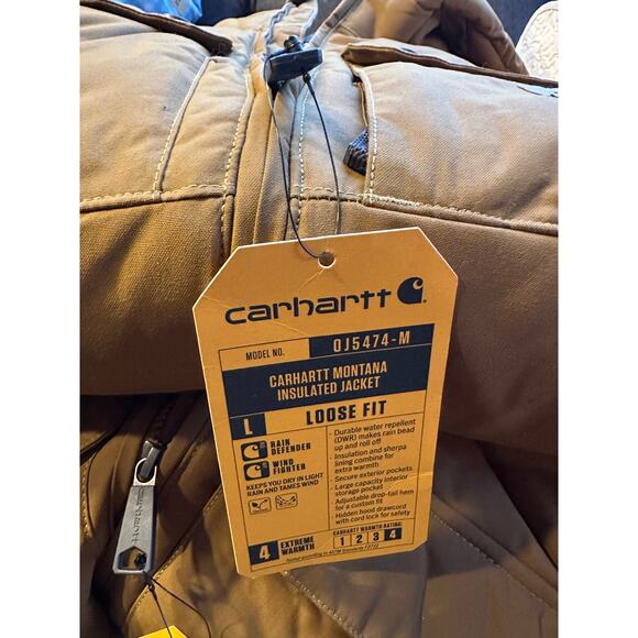 Carhartt Men's Montana Insulated Jacket Size Large - Picture 3 of 3